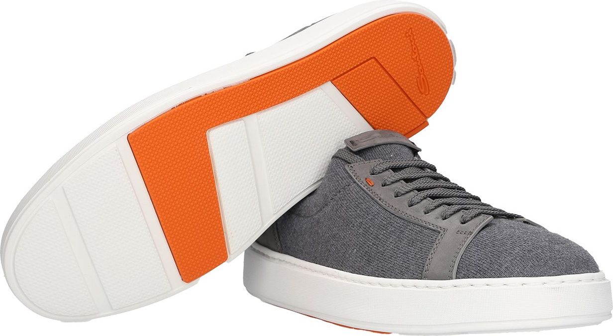 Santoni Sneakers Grey Luca Grijs