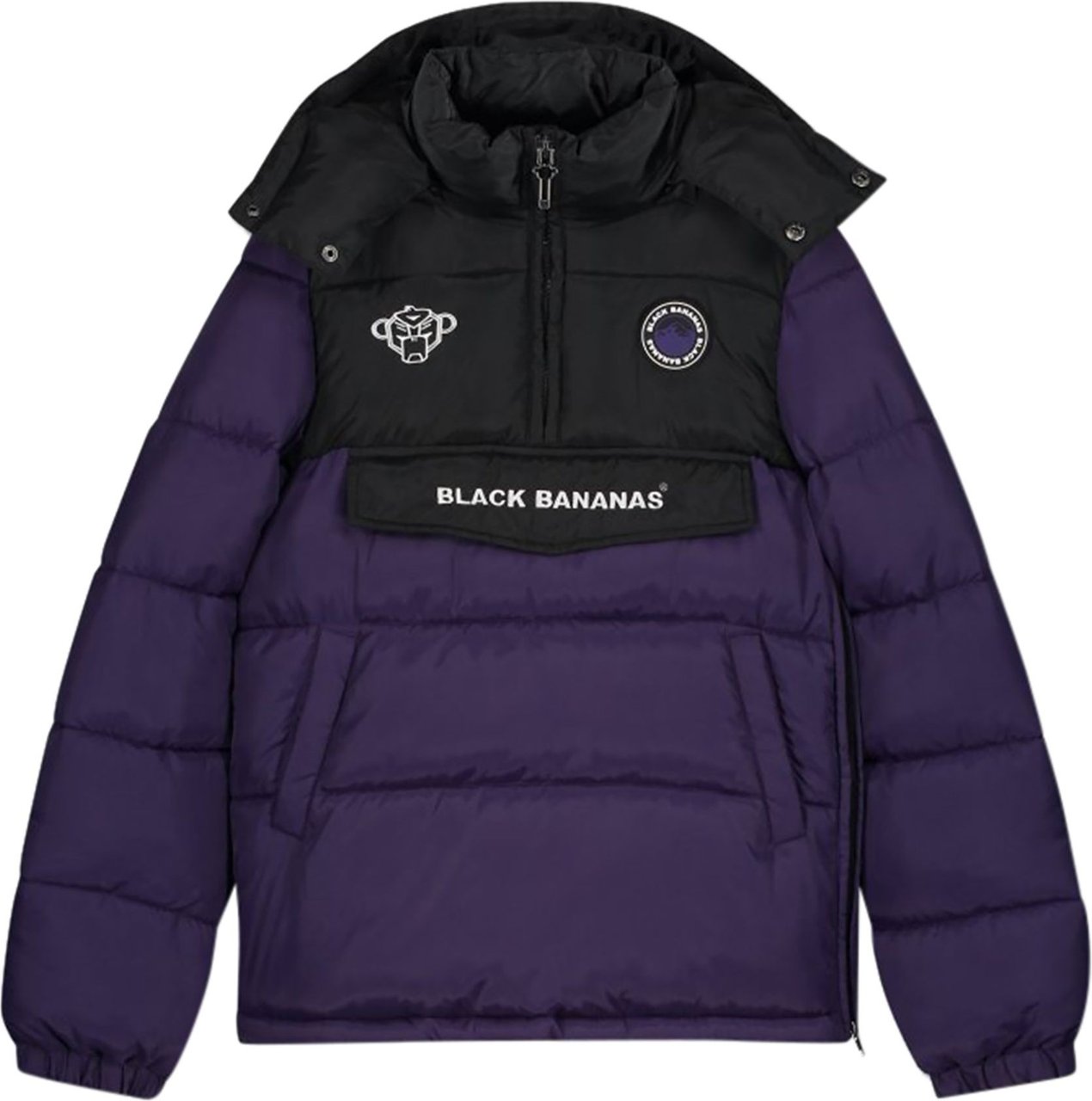 Black Bananas Jr Anorak Pack Jacket | Purple Paars