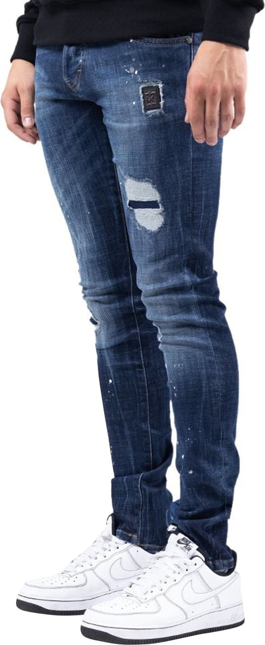 XPLCT Studios Sign Jeans Darkblue Blauw
