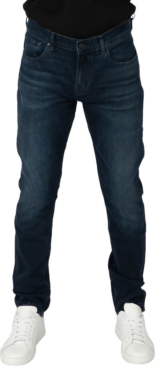7 For All Mankind Slimmy Tapered Luxe Performance Eco Dark Blue Jeans Blauw