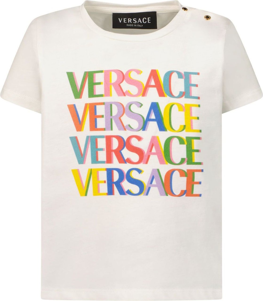 Versace Baby T-shirt Wit Wit