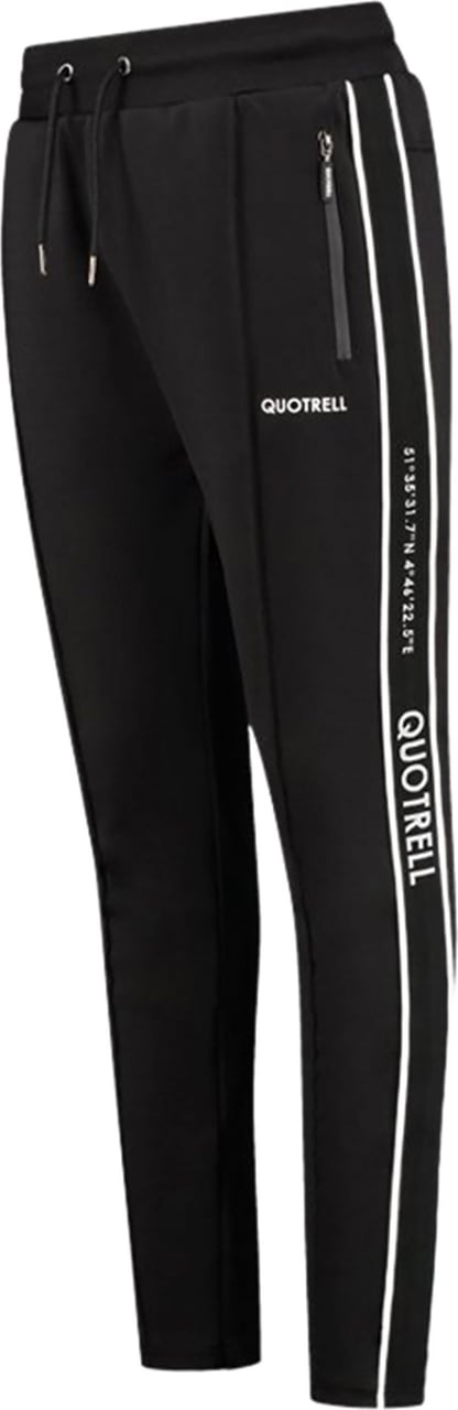 Quotrell Ontario Pants | Black Zwart