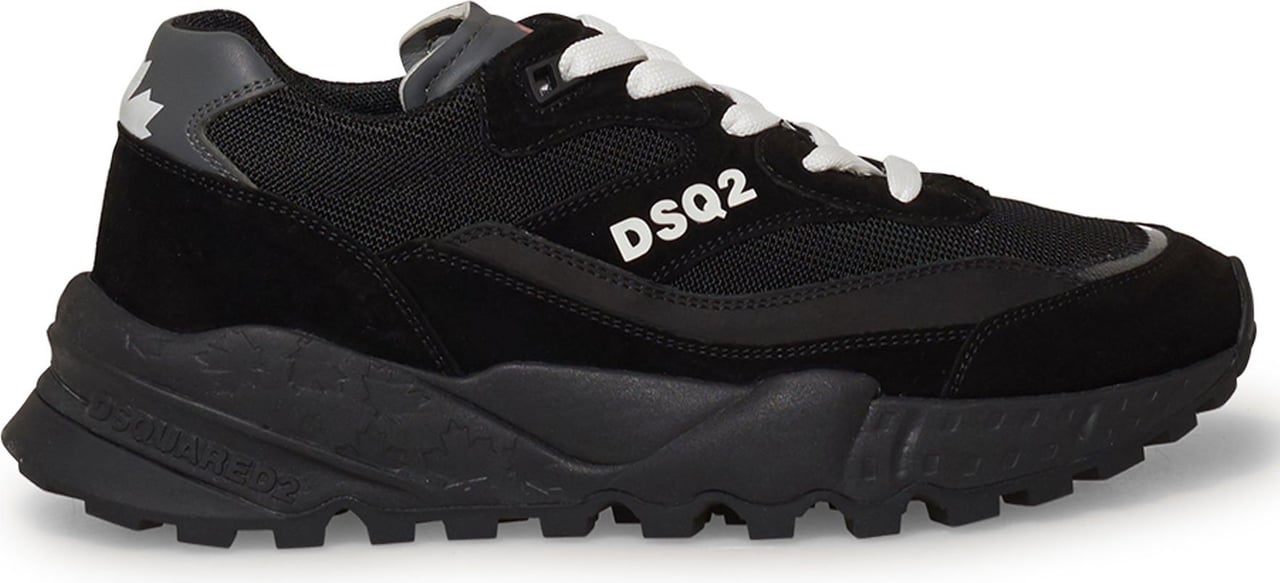 Dsquared2 Free sneaker black Zwart