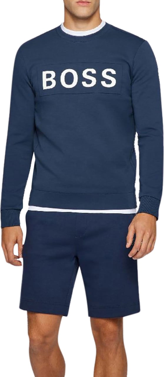 Hugo Boss Sweaters Blauw