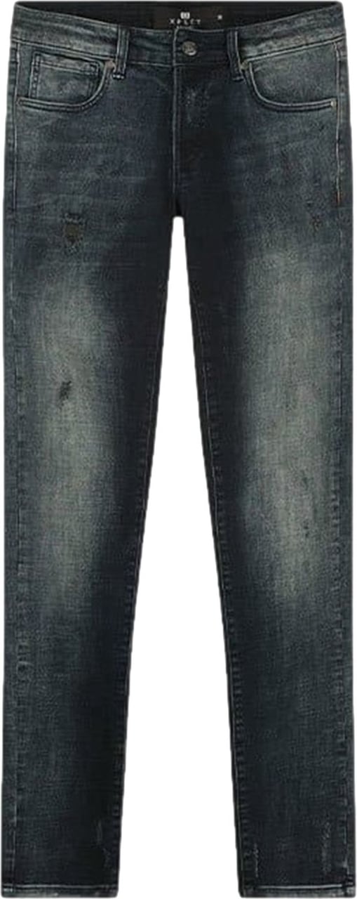 XPLCT Studios Save Jeans Slim Fit Grey Blue Grijs