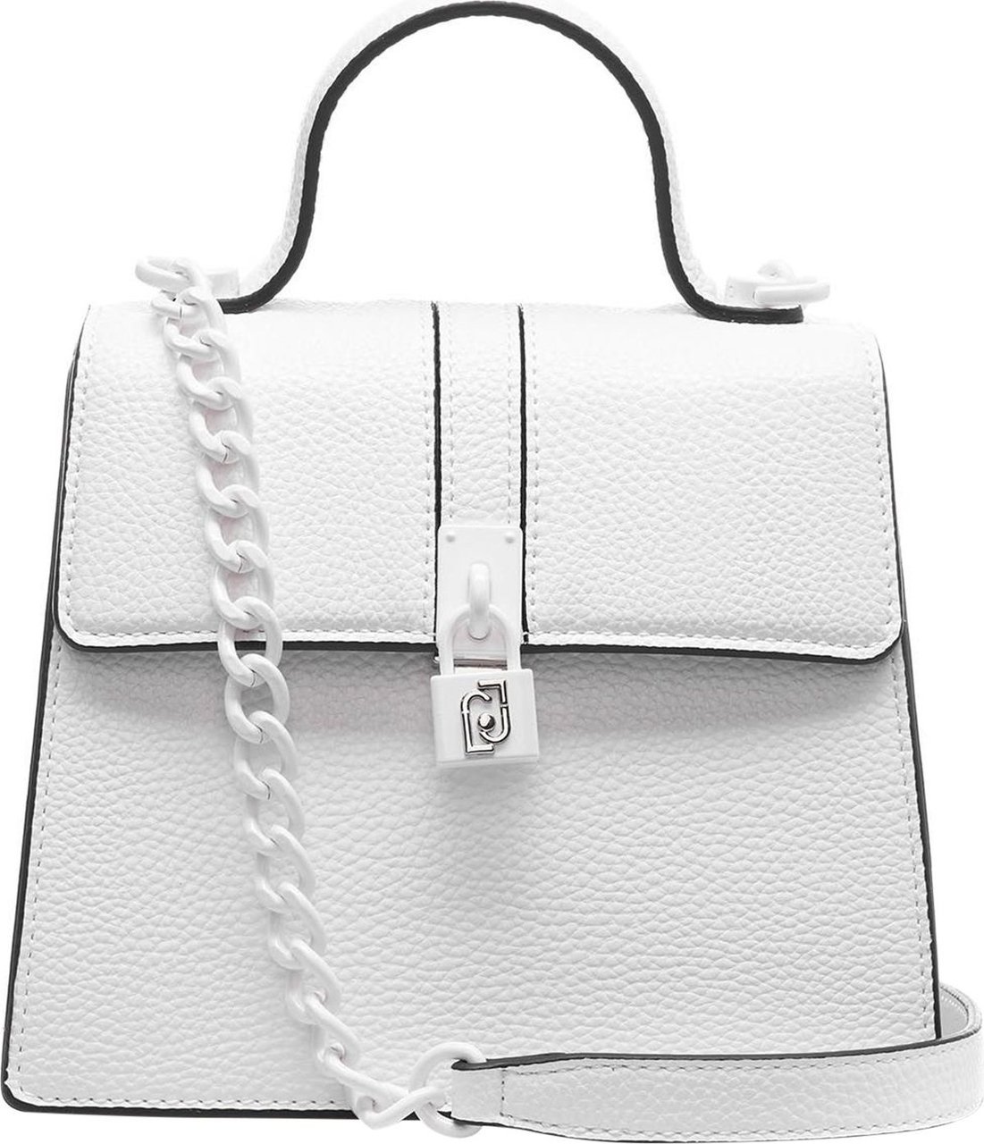 Liu Jo Mini Bag With Lock White Wit