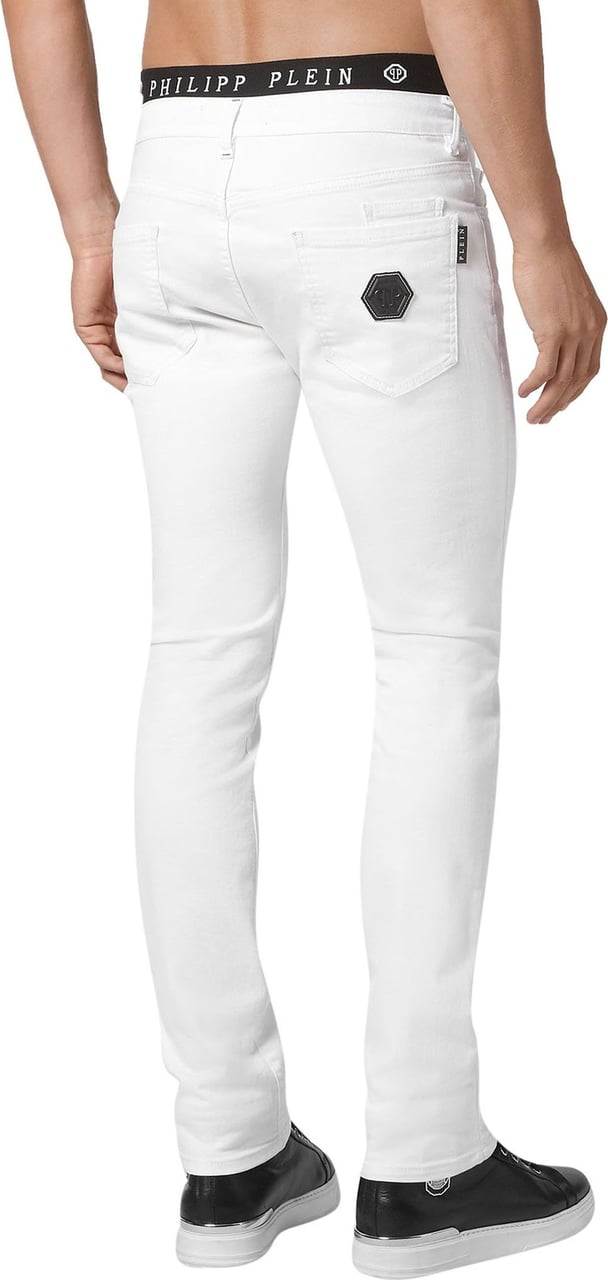 Philipp Plein Jeans White Wit