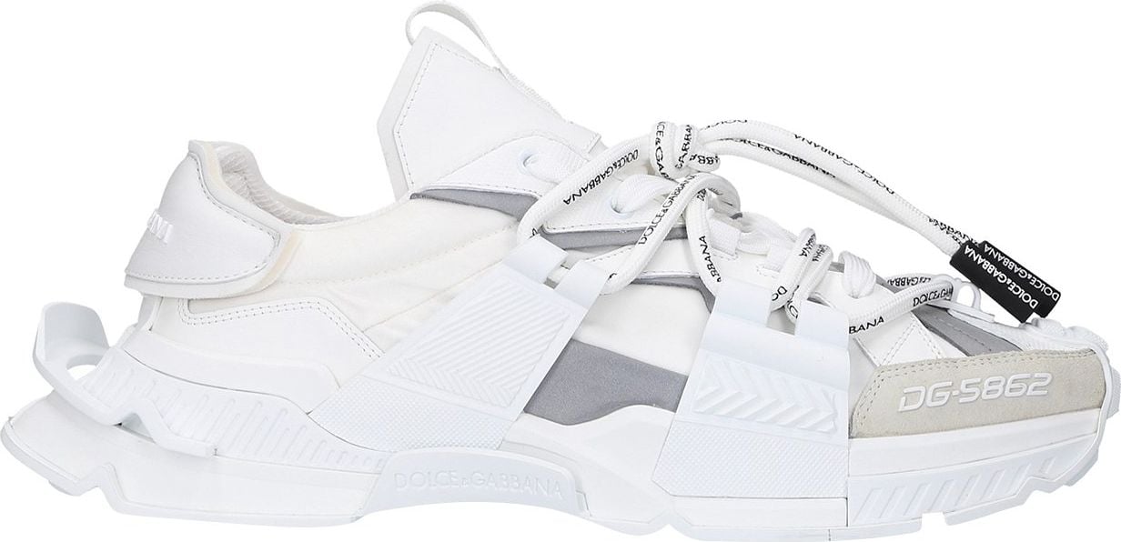 Dolce & Gabbana Sneakers White Bassa Spacy Wit