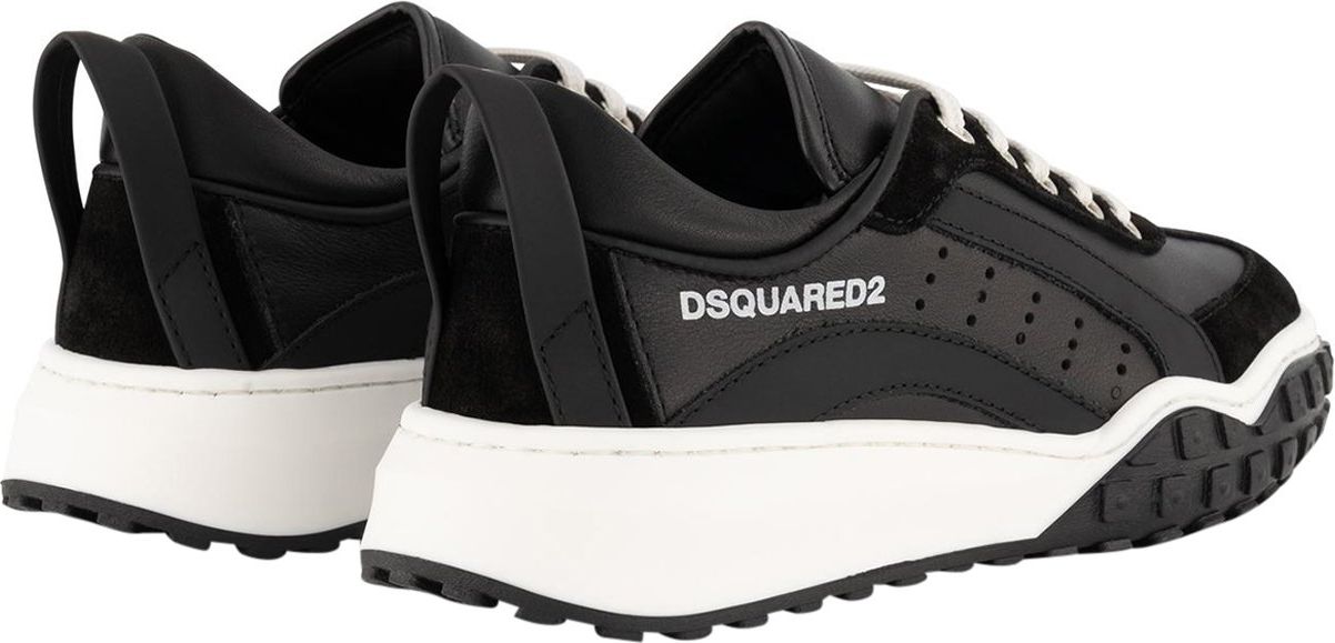 Dsquared2 Sneakers Box Sole Lace Zwart