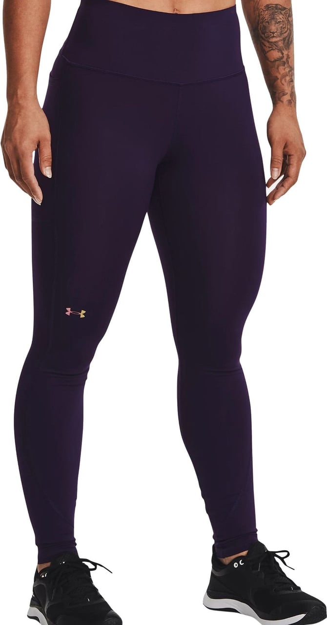 Under Armour Rush Legging Dames Paars Paars