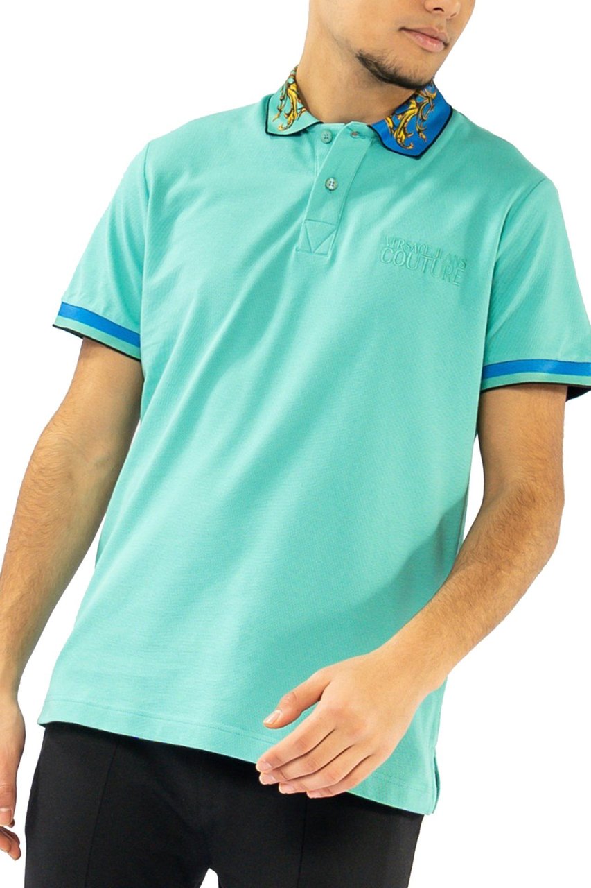 Versace Jeans Couture Polo T-shirt Groen