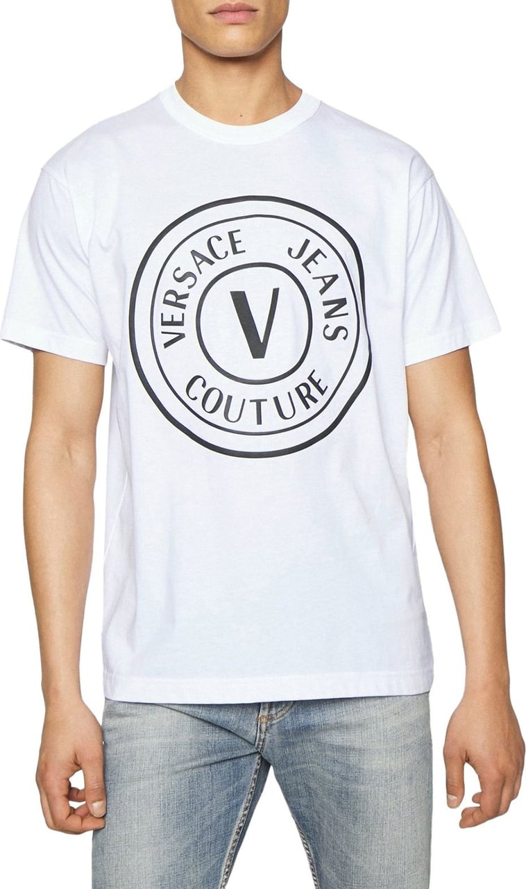 Versace Jeans Couture T-Shirt Wit Wit
