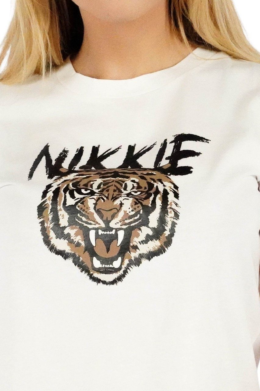 Nikkie NIKKIE Tiger T-shirt Wit