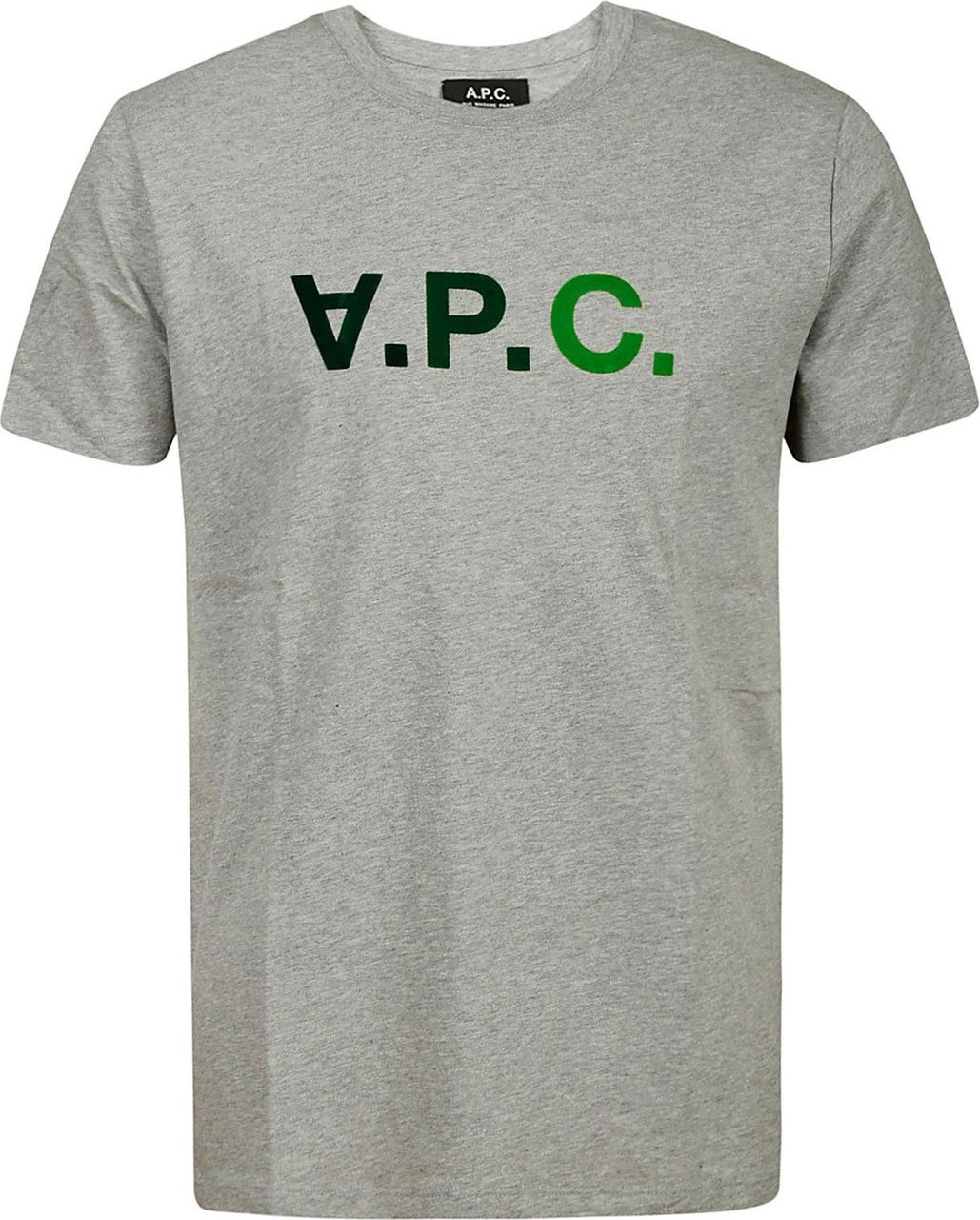 A.P.C. T-shirt Vpc Multicolore H Green Groen