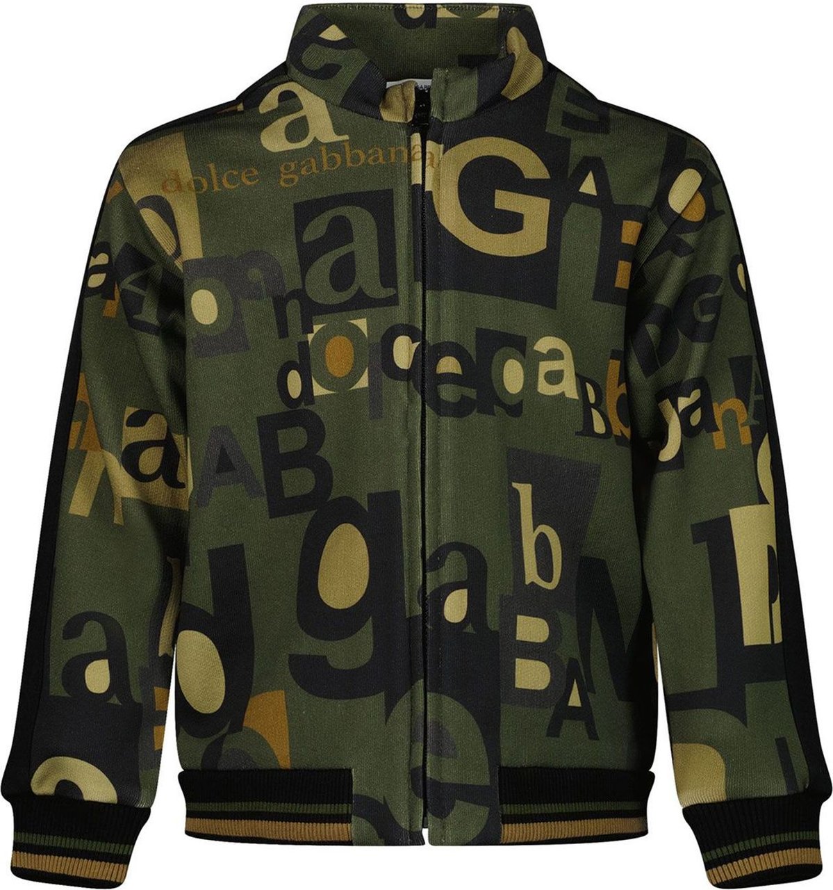 Dolce & Gabbana Baby Vest Army Groen