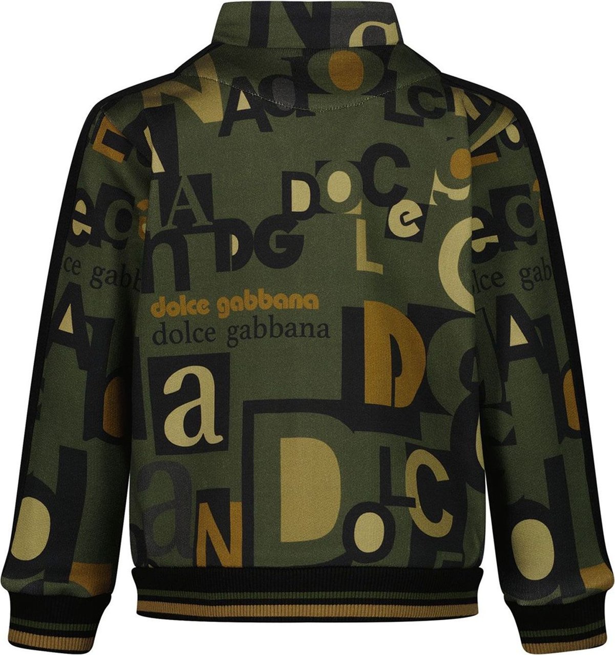 Dolce & Gabbana Baby Vest Army Groen