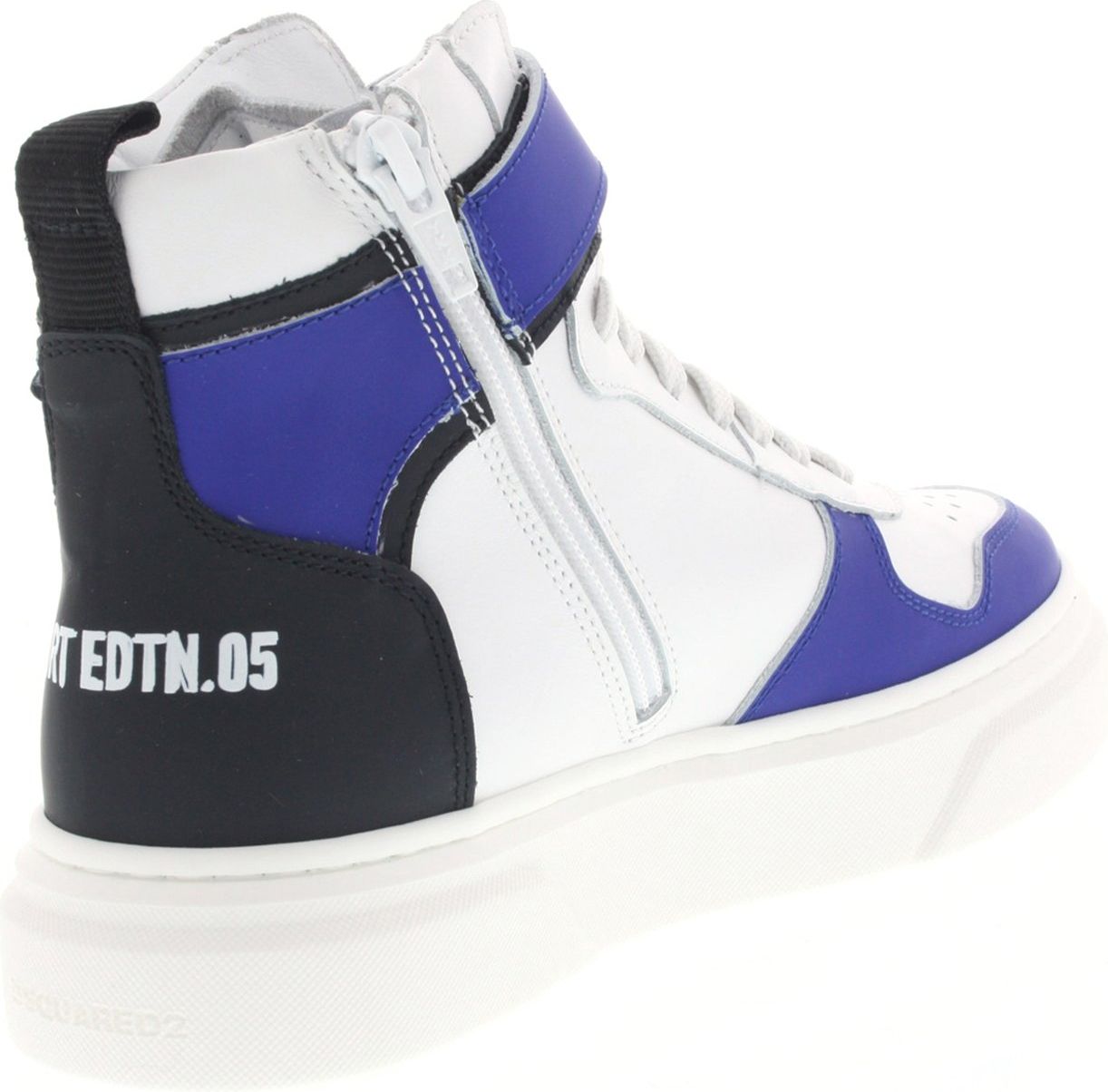 Dsquared2 Sneakers Basket Whiteblue Wit Wit