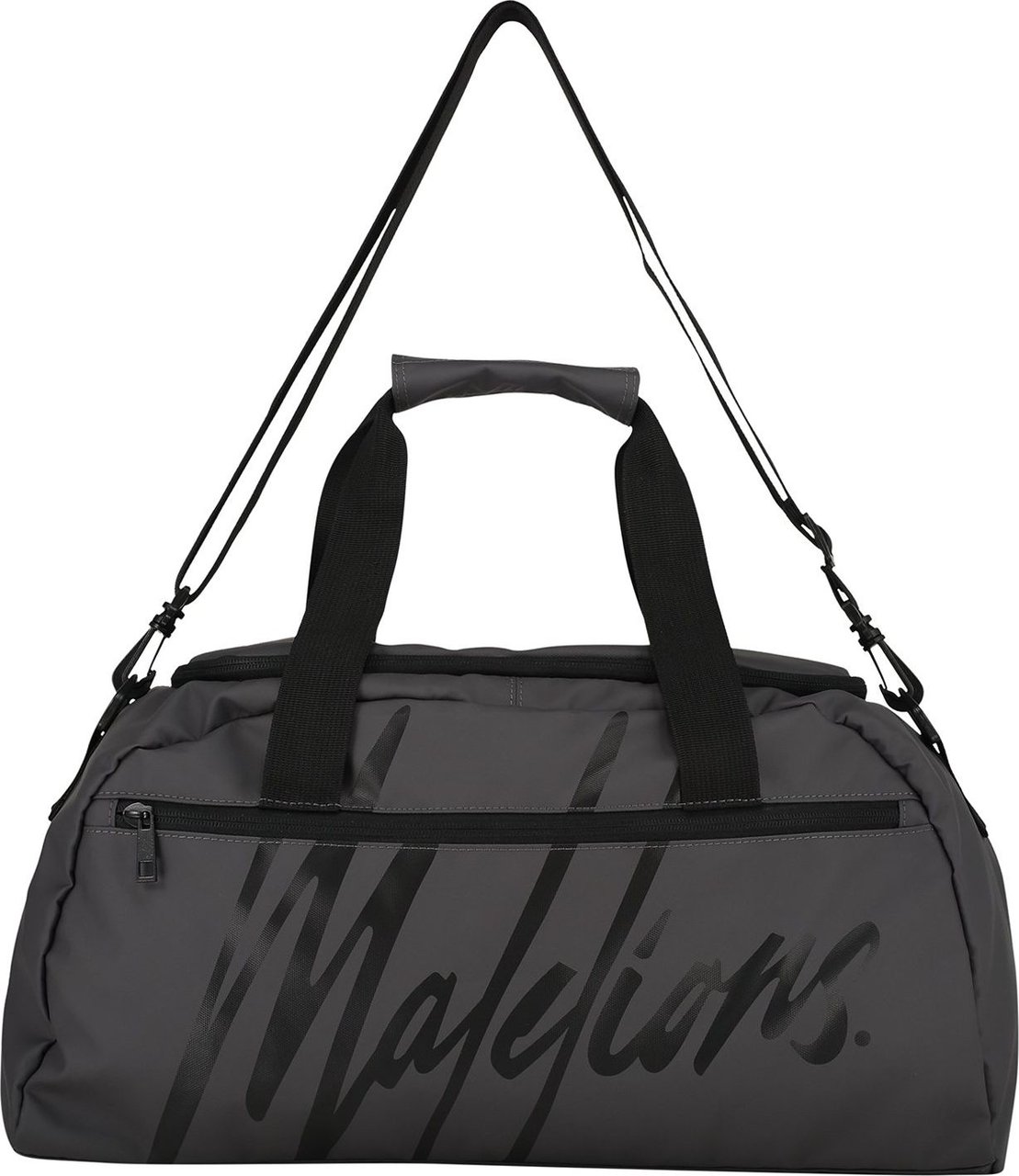 Malelions Sport Signature Duffle Bag - Antra Grijs