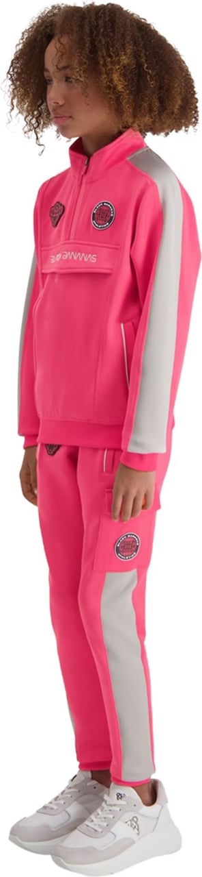 Black Bananas Jr. Kids Upgrade Sweater Meisjes Roze/Grijs Roze