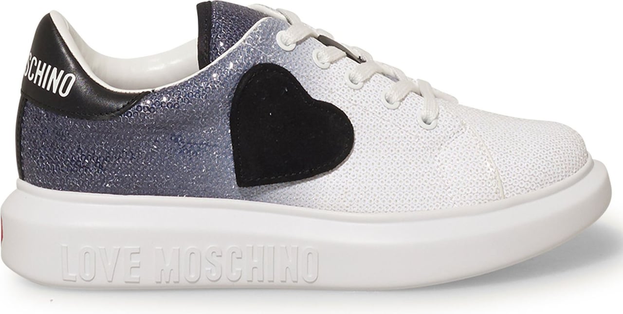 Love Moschino Paillettes Sneakers Zwart