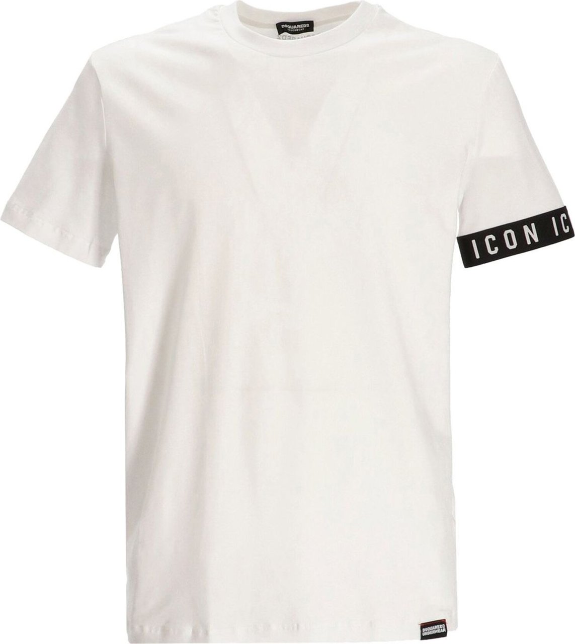 Dsquared2 Round Neck Icon T-Shirt White Wit
