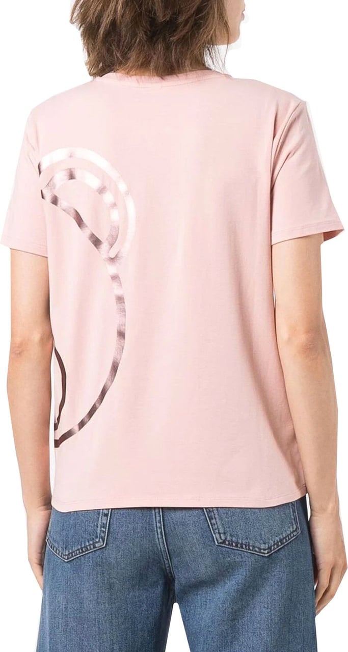 Moschino Moschino Underwear Teddy Print T-Shirt Roze