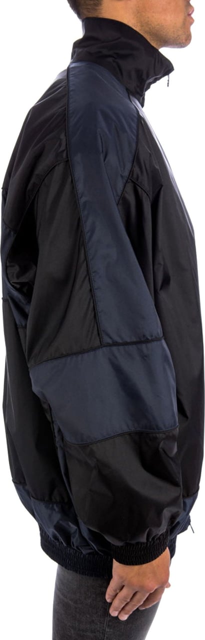Balenciaga Color block BB jacket Zwart