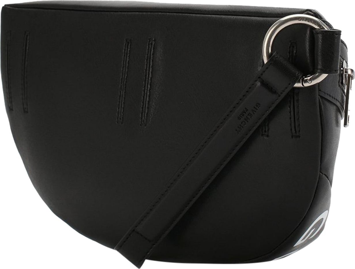 Givenchy Givenchy Tag Leather Belt Bag Zwart