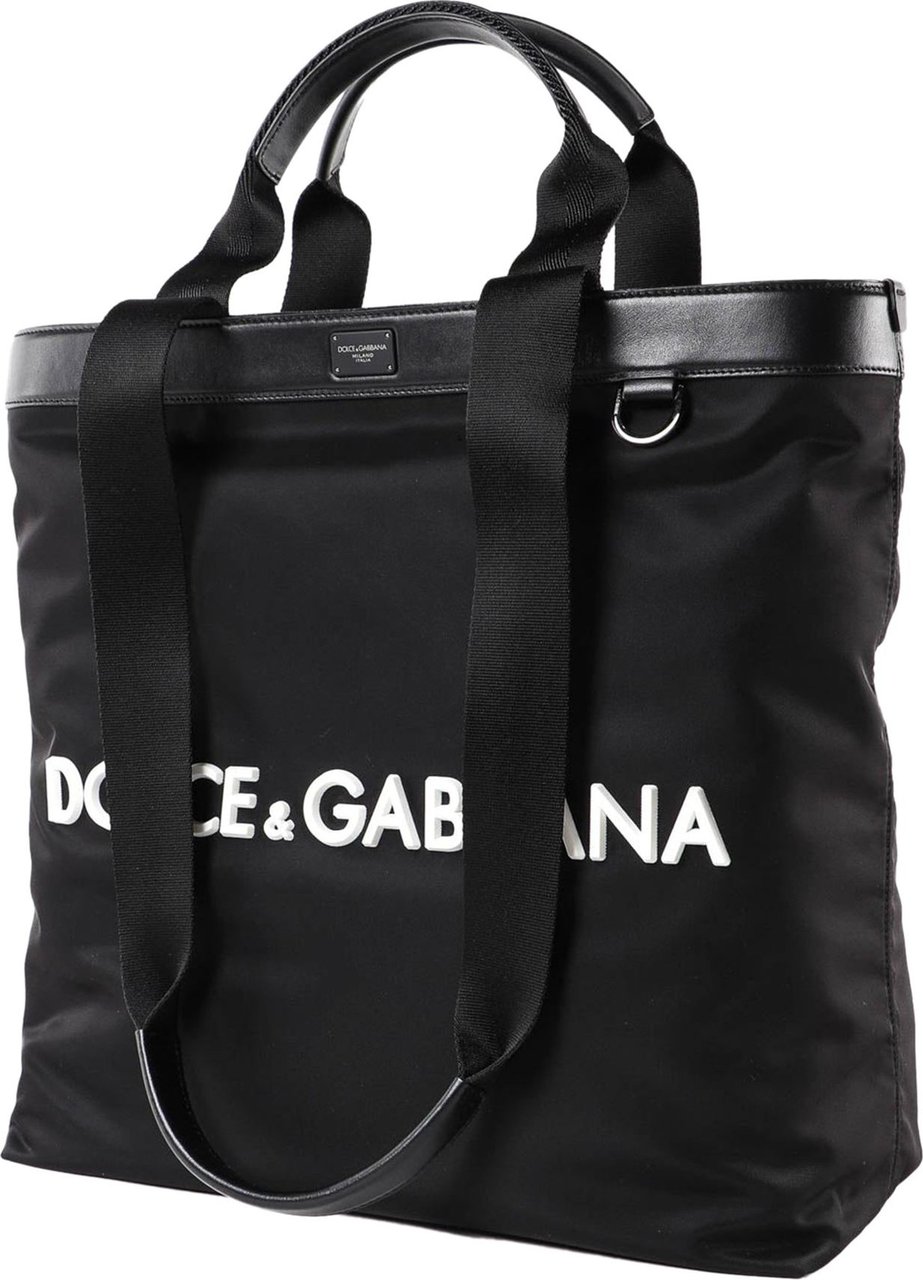 Dolce & Gabbana Shopper Met Dg Logo in het Grijs voor heren Heren Tassen voor voor Shoppers voor 