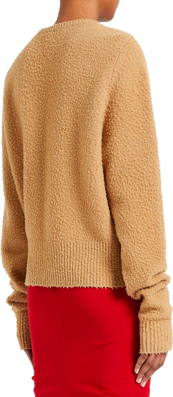 Max Mara Max Mara Sportmax Spiga Wool Blend Sweater Bruin