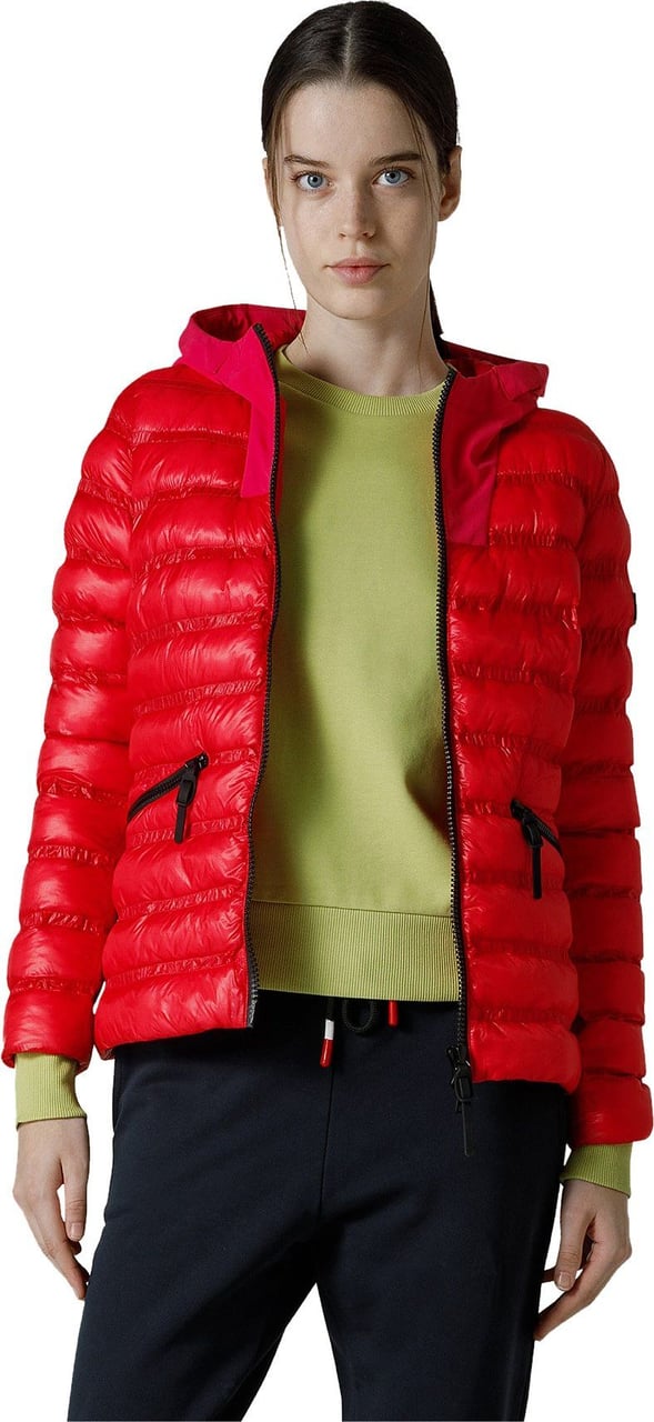 Peuterey Slim fit dual fabric down jacket Roze