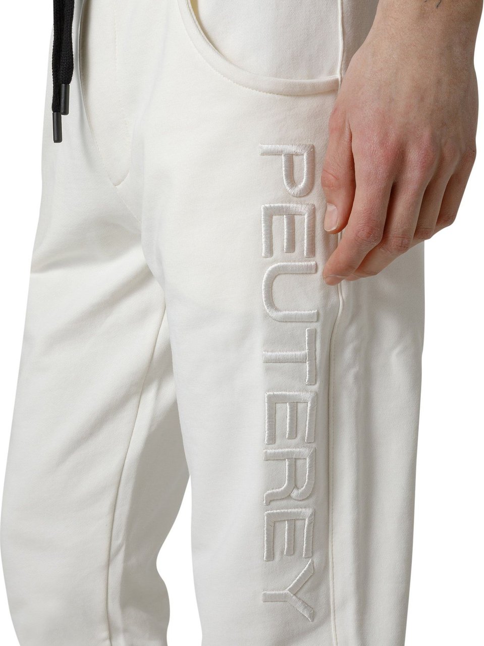 Peuterey Sweatpants with adjustable drawstring Wit