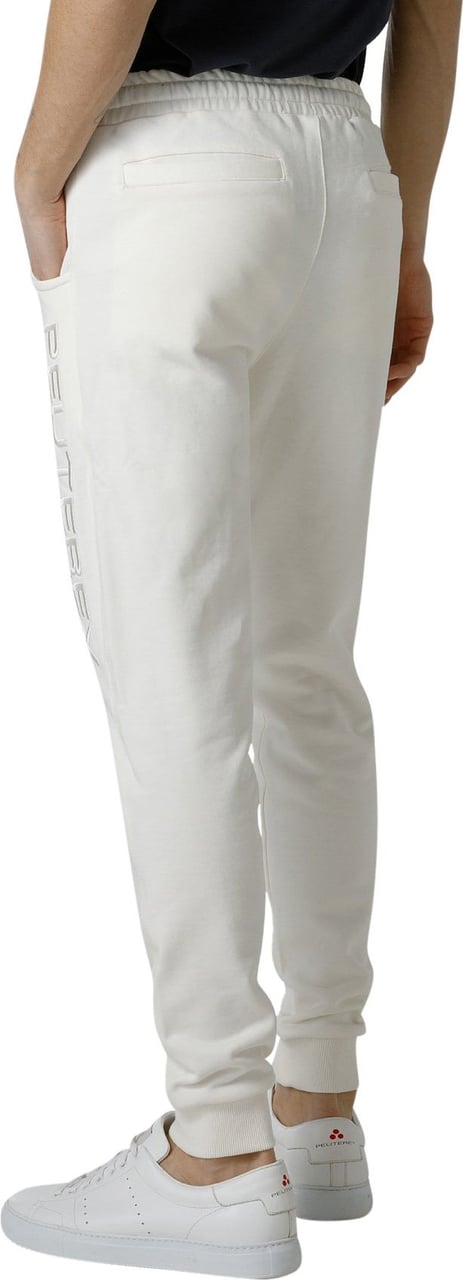 Peuterey Sweatpants with adjustable drawstring Wit