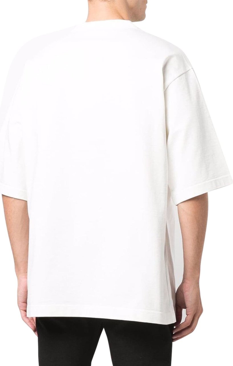 Dolce & Gabbana D&g Logo Oversize T-shirt Wit