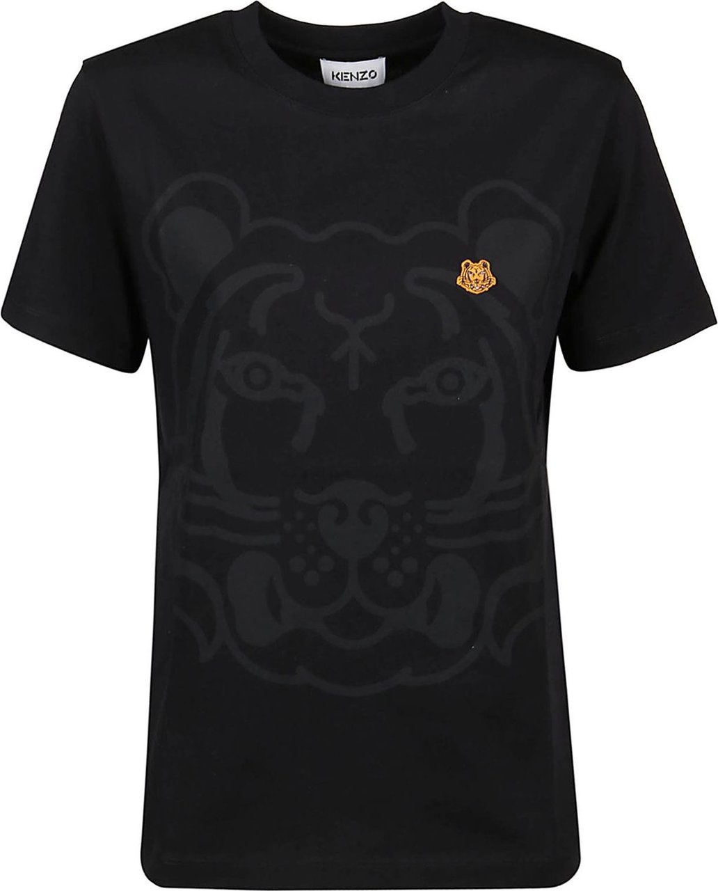 Kenzo K-tiger Classic T-shirt Black Zwart