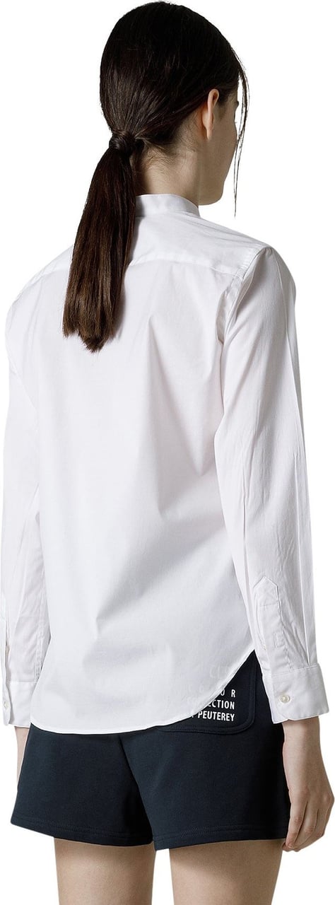 Peuterey TAMERICE POP - Stretch cotton poplin shirt Wit