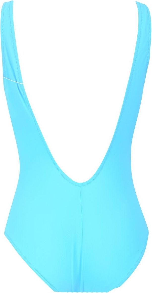 Moschino Double Question Mark swimsuit Blauw