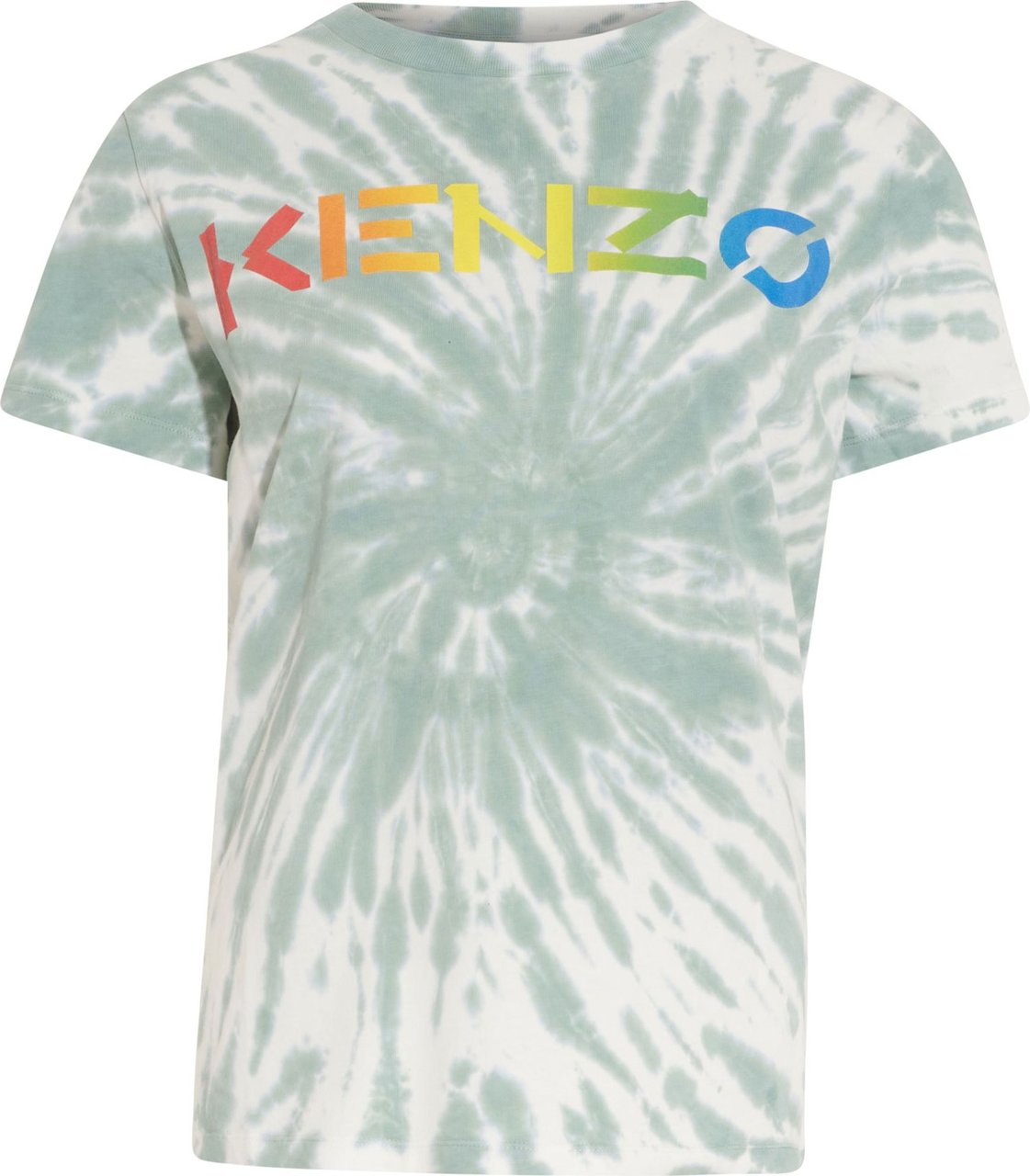Kenzo logo print T-shirt Grijs