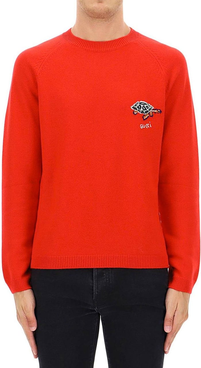 Gucci Gucci Cashmere Sweater Knit Red