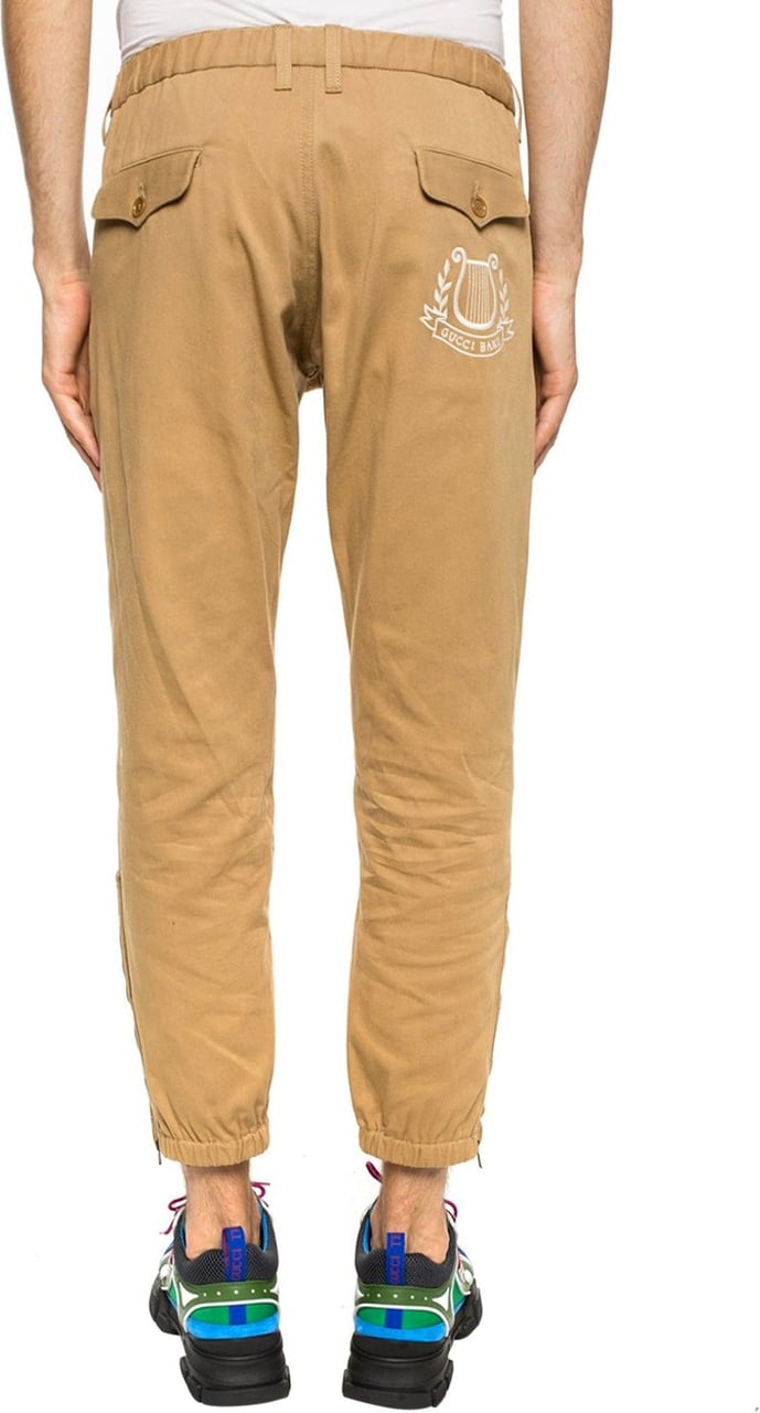 Gucci Gucci Cotton Casual Pants Beige