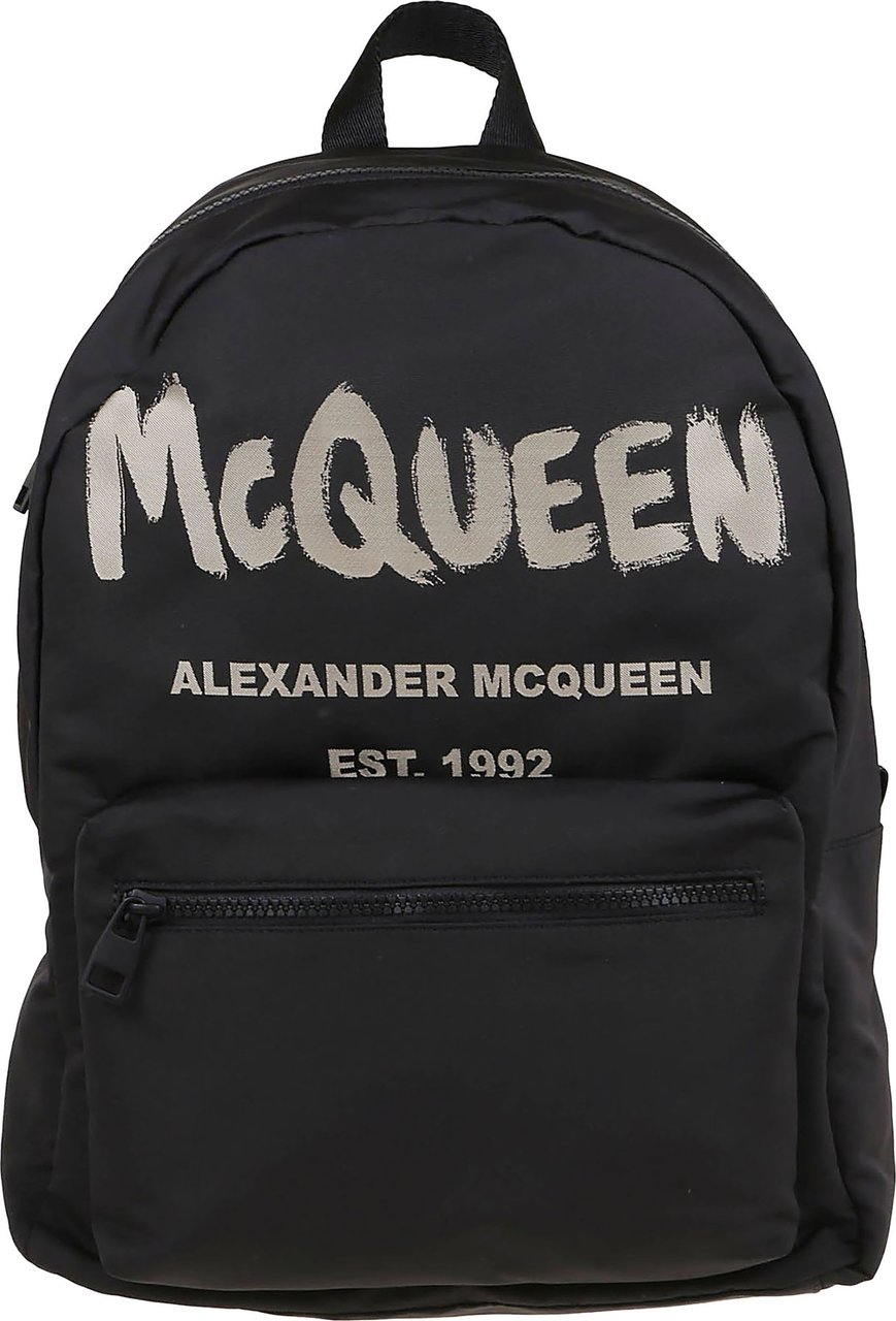 Alexander McQueen Metropolitan Backpac Zwart