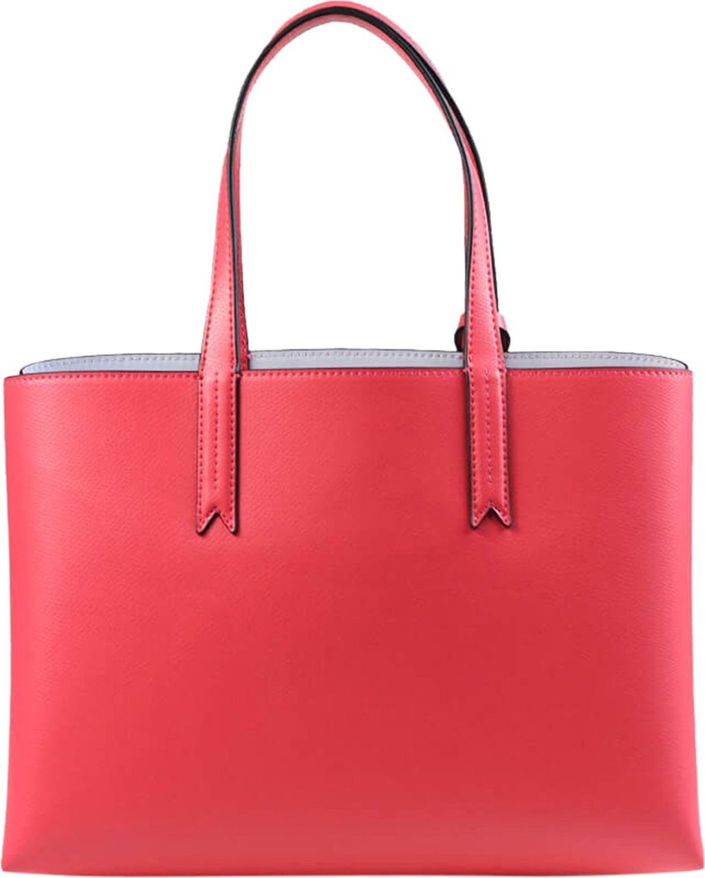 Emporio Armani Coral Faux Leather Handbag Pink Roze