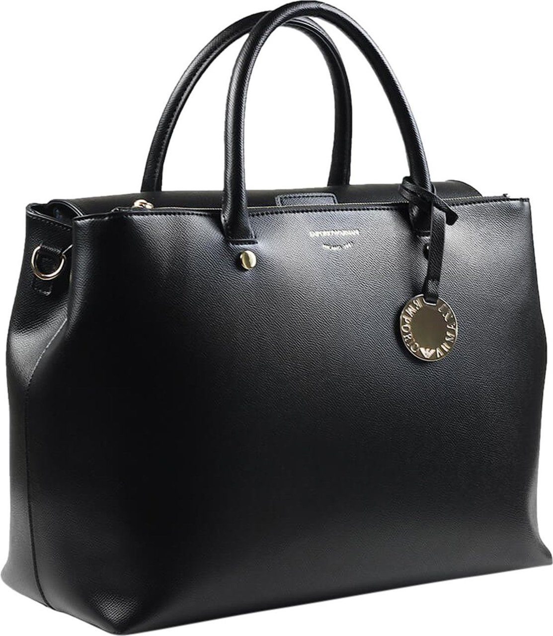 Emporio Armani Ea Milano Black Handbag Black Zwart