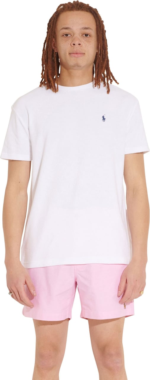 Ralph Lauren Classic fit T-shirt van badstof Wit
