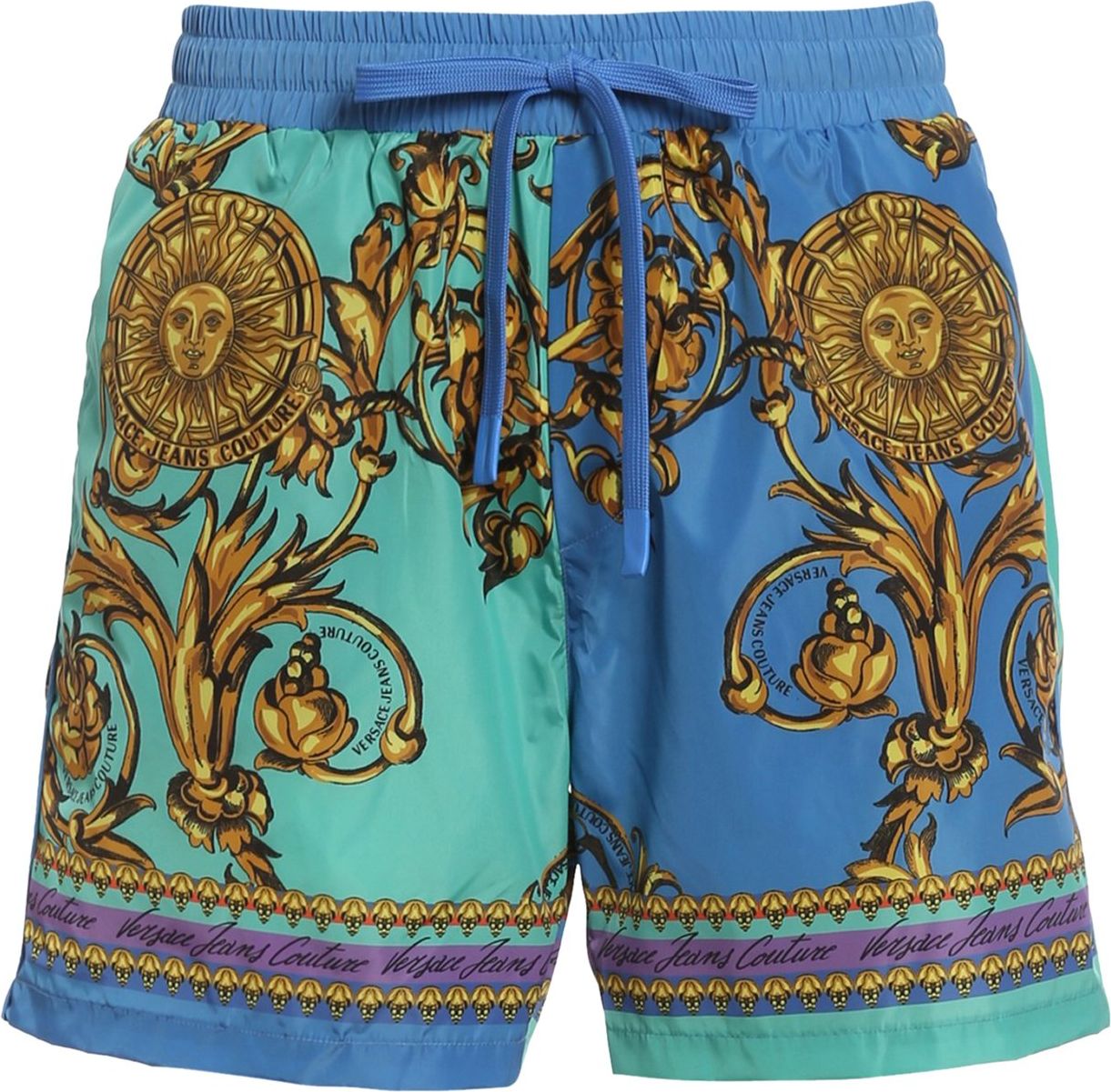 Versace Jeans Couture Shorts Clear Blue Blue