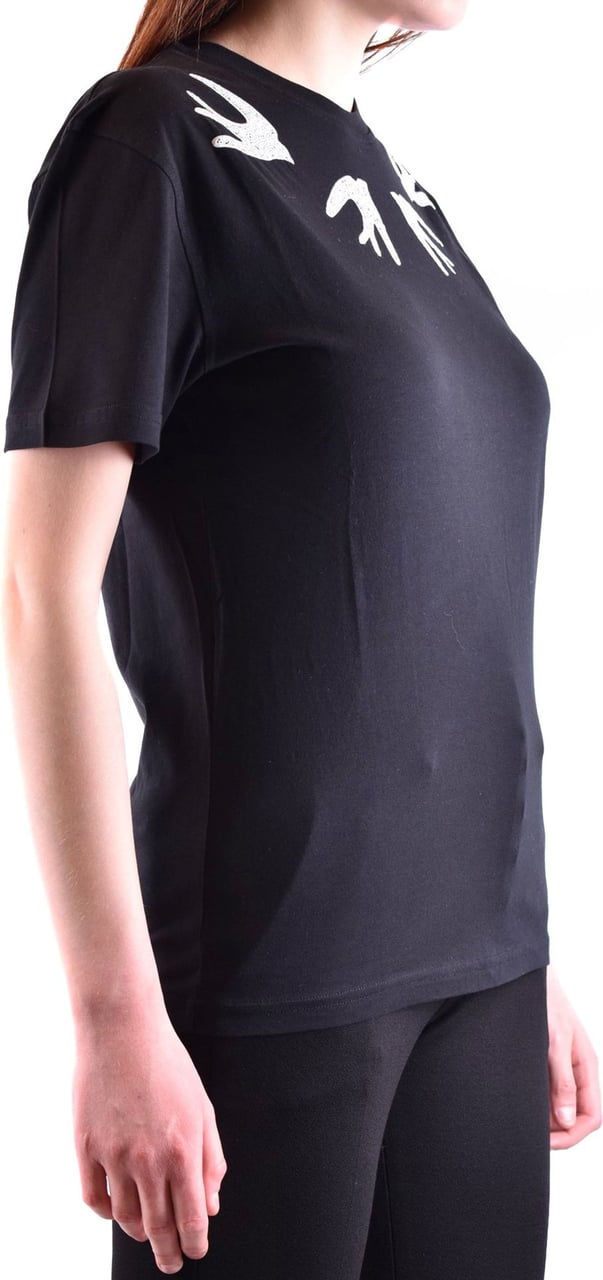 McQ Alexander McQueen Tshirt Short Sleeves Black Zwart