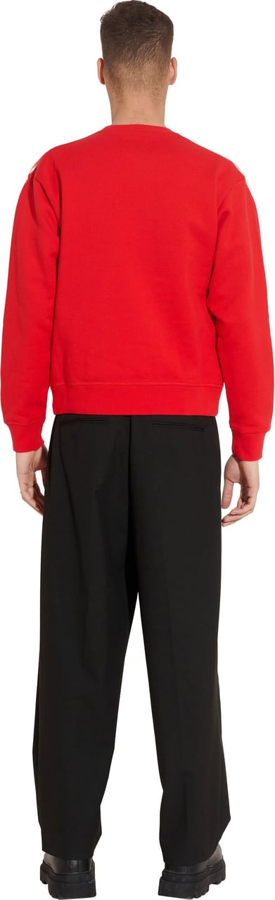 Dsquared2 Tiger sweat red Rood