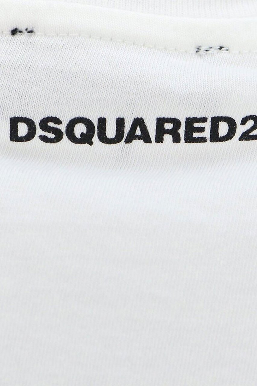 Dsquared2 shirt wit dq0992 relax fit Wit