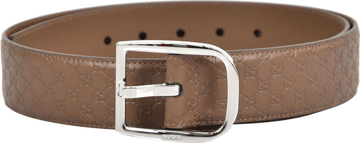 Gucci Gucci Belt Maple Man Micro-Greasy Leather Mod.510309 BMJ0N 039 2527 Bruin