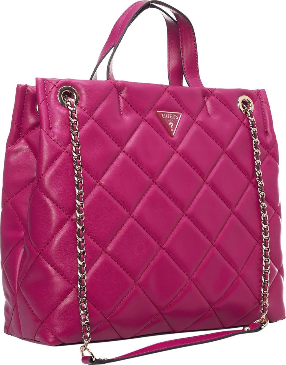 Guess Shoulder Bag Cessily Pink Roze